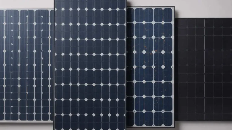 Types of Solar Panels Explained with a detailed comparison of monocrystalline, polycrystalline, and thin-film solar panels.