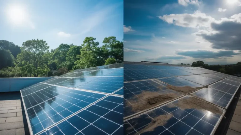Solar Panels Pros and Cons 2026 bright sun compared to cloudy conditions