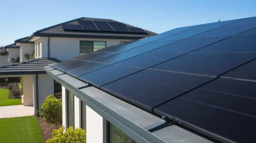 Modern rooftop system showing why solar panels are worth it in Arizona under bright sunny skies