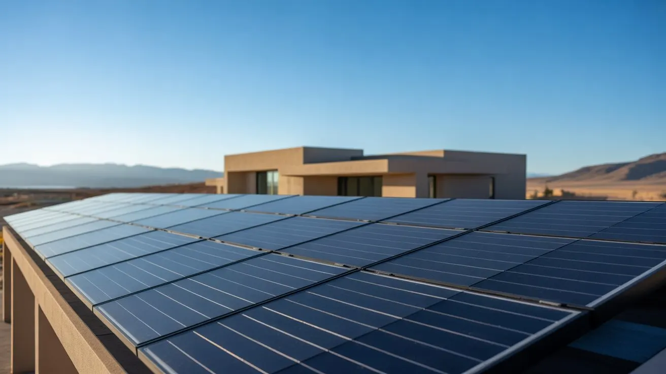 Modern Nevada home with rooftop system showing why solar panels are worth it in Nevada