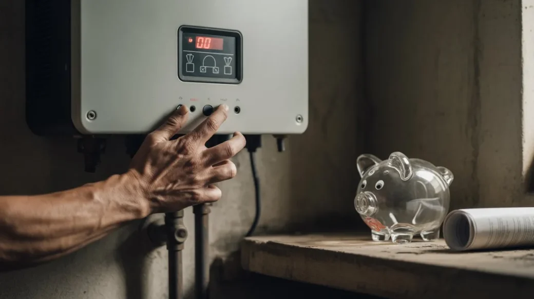 Technician adjusting solar inverter linked to Solar Panel Class Action Lawsuit 2026