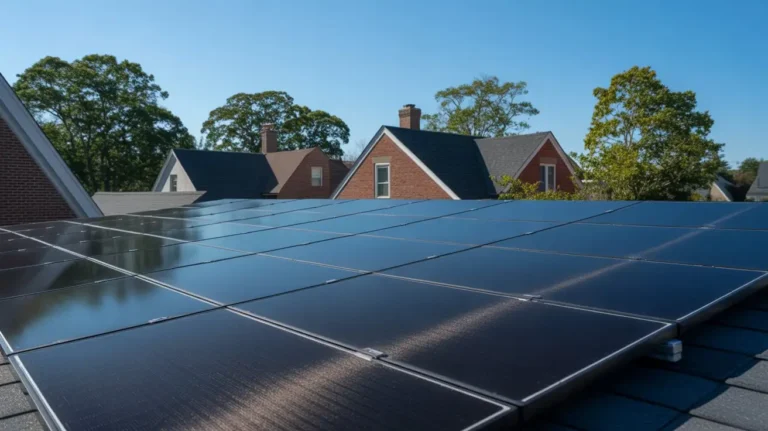 Modern solar panels on roof for Solar Panel Cost Calculator New Jersey system pricing