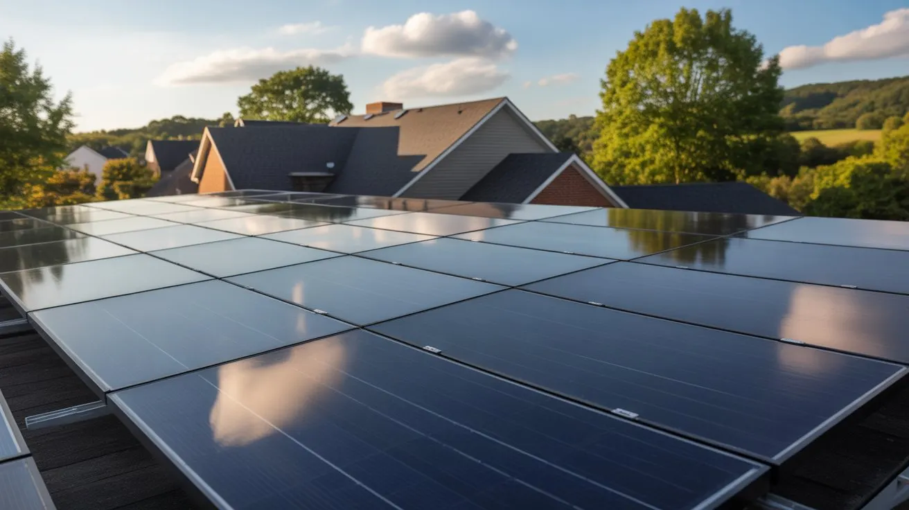 Why Solar Panels Are Worth It in Maryland – modern rooftop solar panels installed on a residential home