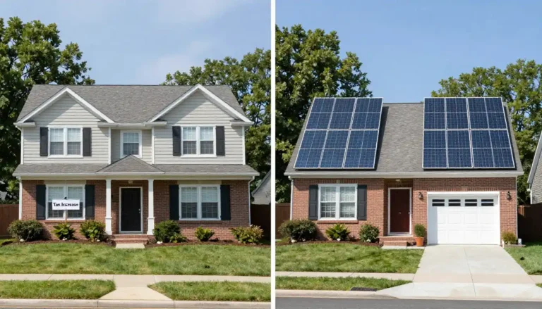 A side-by-side comparison chart showing that a 7-year solar payback period new jersey 2026 is achievable for most cash purchases.